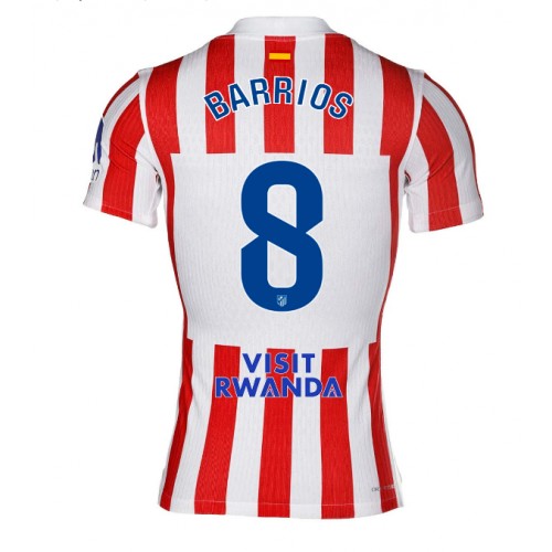 Stroje piłkarskie Atletico Madrid Pablo Barrios #8 Koszulka Podstawowej 2025-26 Krótki Rękaw